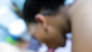 Fucking a Gorgeous Teen Ebony Latina in the Bathroom