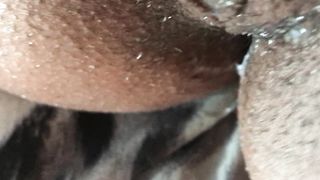 Cumming, Fingering & Peeing all over Myself. EXTREME CLOSE UP