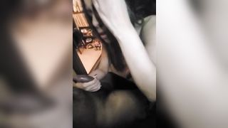 Husband Talks Wife into first BBC Gangbang at Party and he Filmed!!!