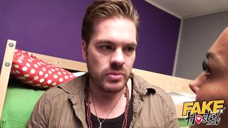 Fake Hostel Backpacker tries to Impress Kiwi MILF with Adventerous Tales