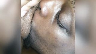 69 with Ebony MILF Eating her Pussy Til she Cums