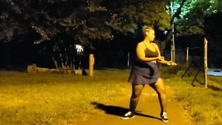 Yoga...with no Panties