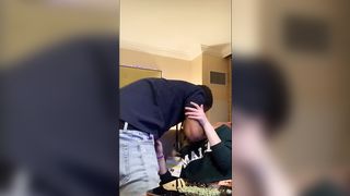 Lil d Stretches 18 Year old Teens Tight Pussy