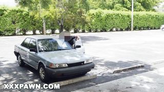 XXX PAWN - Young, Busty Ebony Babe Brittney White tries to Pawn her Hooptie