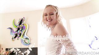 Jules Jordan - 18 Year old Natalia Queen's first Interracial