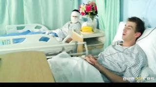 Sexy Black Nurse Sucks & Fucks Sex Addict DannyD's Big-dick in Hospital