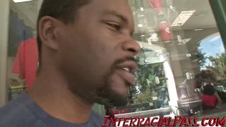 HD Blonde Gets her Insides Fucked out by HUGe Black Cock!