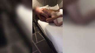 Hot Wife Jacqueline fucks a BWC Bull Stranger in Las Vegas while hubby watches