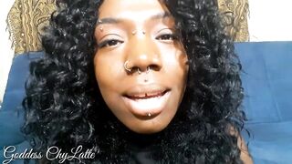 Long Ebony Tongue Face Licking ChyLatteXXX