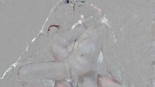 Crazy Pleasure Ride: Guy's Double Load in Her Pussy