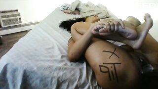 EXOTIC KOREAN BROWN SKIN TATTOO BBC FUCK