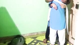 College Couples Sex on Terrace