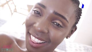 AFRICAN GIRL PAYS A NAUGHTY PHOTOGRAPHER FOR A SHOOTING AND END FUCKING WITH HIM!