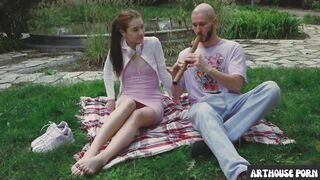 Cute Teen Matty Mila Perez Gets Picked Up in The Park and Fucked Until She Squirts