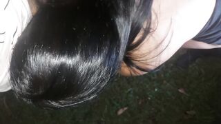 I took two dicks after the party, they fucked me on the side of the road