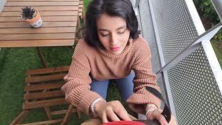 I pay my neighbor with sex!!