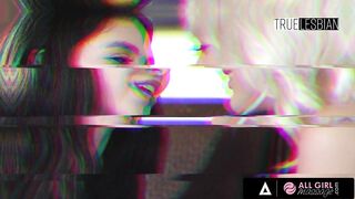 ALL GIRL MASSAGE - Hot Cheerleaders Nia Nacci And Harmony Wonder Get Horny After Casual Massage