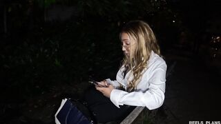 Dominican teen with round ass cheats on her boyfriend and gets fucked by a stranger she met outside