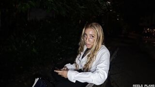 Dominican teen with round ass cheats on her boyfriend and gets fucked by a stranger she met outside