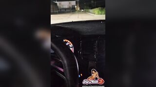 Horny Ebony Babe Fucks Uber Driver While On The Way Home To Her Boyfriend