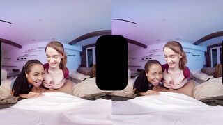 Post-apocalyptic Interracial 3some With Hazel Moore And Kira Noir In THE LAST OF US Cosplay