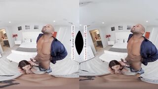 YOUR WIFE SUCKS YOUR COCK WHILE SHE GETS POUNDED BY A BIG BLACK COCK