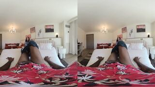 HOTWIFE RIO BLAZE ENJOYS SHAUNDAM'S BBC IN VR 3D
