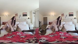 HOTWIFE RIO BLAZE ENJOYS SHAUNDAM'S BBC IN VR 3D