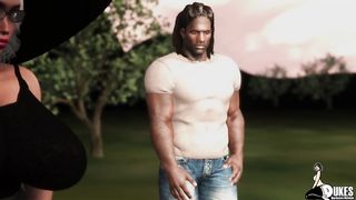 Big Butt Granny Catches the Pastor Fucking after Church