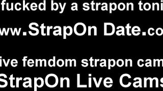 I will give you your first taste of strapon cock