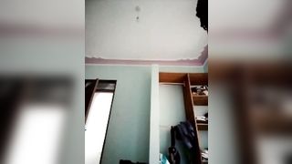 naked young black woman teasing me on camera