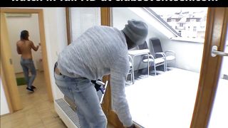 Teen fucks big black cock