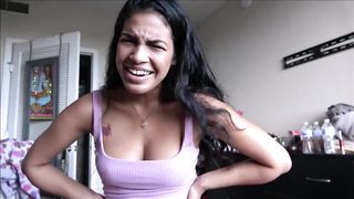 Ebony Teen Makes Gamer Boyfriend Clean Her Room