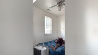 Couple enjoy each other on off day