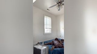 Couple enjoy each other on off day