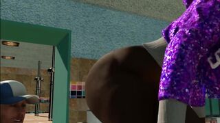 the coach fucking super sexy big boobs ebony girl