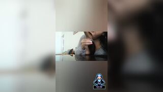 I'm a Milf, I masturbate with a very big black penis and I squirt when I put it in my ass Part 2.