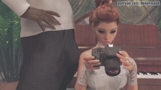 Amanda Episode 8 first time cheating at her wedding hot memories of a fuck with a big cock black guy cum inside dripping pussy