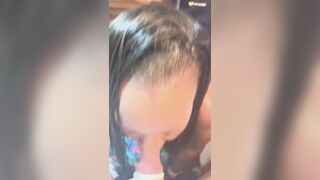 EdenEntice in Smoking BJ Facial