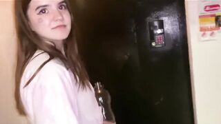 I met a schoolgirl on the street and fucked her in the entrance.