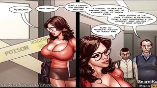 Detention season #1 Ep. #2 - BBC Collage Student Fucked Ebony Teacher in her Office at school
