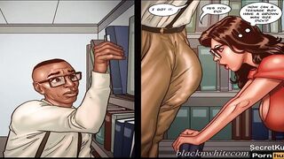 Detention season #1 Ep. #2 - BBC Collage Student Fucked Ebony Teacher in her Office at school