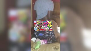 Nursing home granny let me jizz inside both holes