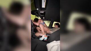Italian model loves to get fucked in the car