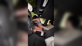 Italian model loves to get fucked in the car