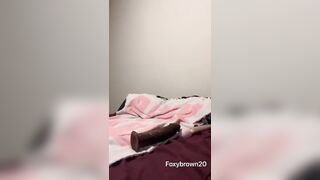 Sexy Ebony anal training and taking BIG DICK in pussy and mouth