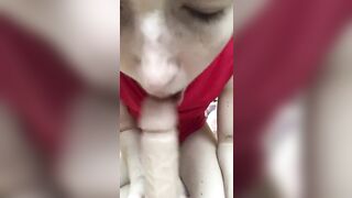 Hot teen push her dildo deep for my first video (18yo teen)