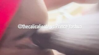 Prince Yashua destroys all Three of my holes ATM BBC