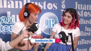Zafiro y Joselin, Pretty red heads girls kissing and moaning like crazy | Juan Bustos Podcast