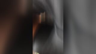 I gave her money to show off, fuck and let her cum inside. Skinny black girl in public.